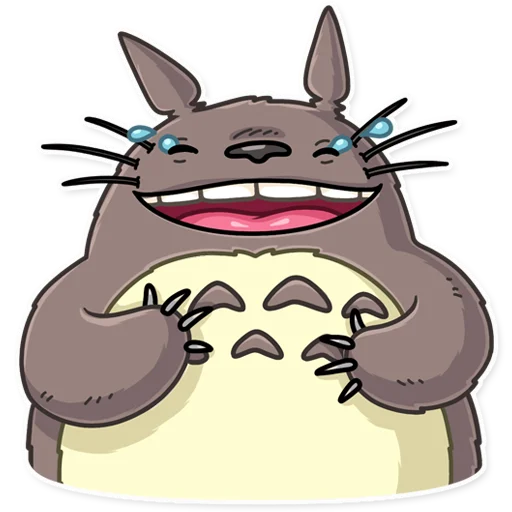 Totoro, telegram sticker
