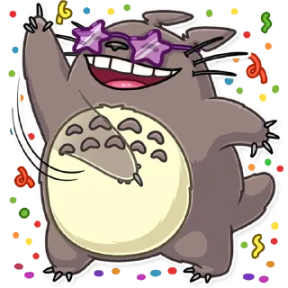 🕺-Totoro, Telegram Sticker