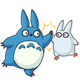 🖐-Totoro, Telegram Sticker
