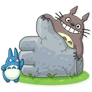 👍-Totoro, Telegram Sticker