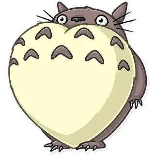 ❤️-Totoro, Telegram Sticker