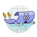 😭-Towelie, Telegram Sticker