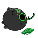 🤤-Toxic Cherry, Telegram Sticker