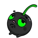 🙄-Toxic Cherry, Telegram Sticker