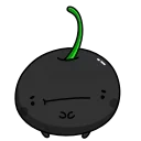 😐-Toxic Cherry, Telegram Sticker