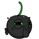🤔-Toxic Cherry, Telegram Sticker