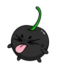 😝-Toxic Cherry, Telegram Sticker
