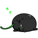😴-Toxic Cherry, Telegram Sticker