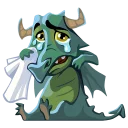 😭-Toy Defense Fantasy, Telegram Sticker