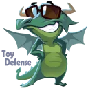 😎-Toy Defense Fantasy, Telegram Sticker