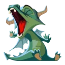 😔-Toy Defense Fantasy, Telegram Sticker