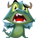 😱-Toy Defense Fantasy, Telegram Sticker
