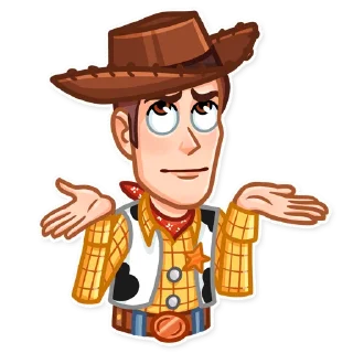 🤷‍♂️-Toy Story, Telegram Sticker
