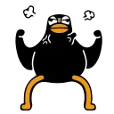 💪-@HUBXE @WTF69KARTIK TRAP PACK, Telegram Sticker