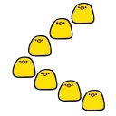💛-@HUBXE @WTF69KARTIK TRAP PACK, Telegram Sticker