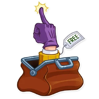 🖕-James McTout, Telegram Sticker