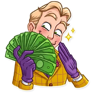🤑-James McTout, Telegram Sticker