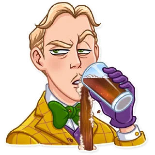 🤨-James McTout, Telegram Sticker
