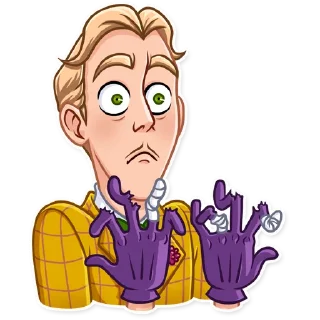 🤕-James McTout, Telegram Sticker