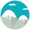 🗻-Travel Mountains, Telegram Sticker