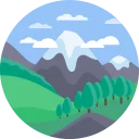 🏔️-Travel Mountains, Telegram Sticker