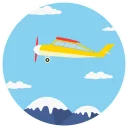 🛬-Travel Mountains, Telegram Sticker