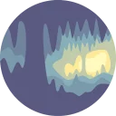 ⛺-Travel Mountains, Telegram Sticker