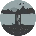 🏔️-Travel Mountains, Telegram Sticker
