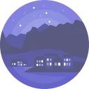 🌌-Travel Mountains, Telegram Sticker