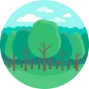 🌳-Travel Mountains, Telegram Sticker