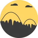 🏔️-Travel Mountains, Telegram Sticker