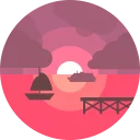 🚢-Travel Mountains, Telegram Sticker