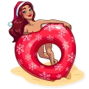 ❤️-Tropical Holidays, Telegram Sticker