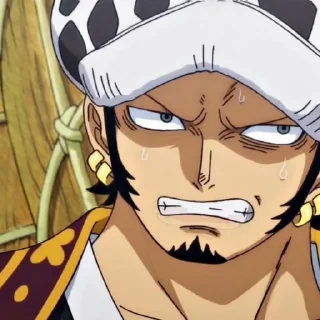 🍙-<< Trafalgar Law \\ @fckmne, Telegram Sticker