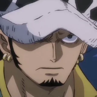 🍙-<< Trafalgar Law \\ @fckmne, Telegram Sticker