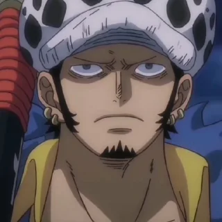 🍙-<< Trafalgar Law \\ @fckmne, Telegram Sticker