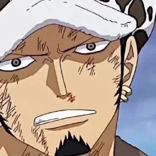 🍙-<< Trafalgar Law \\ @fckmne, Telegram Sticker