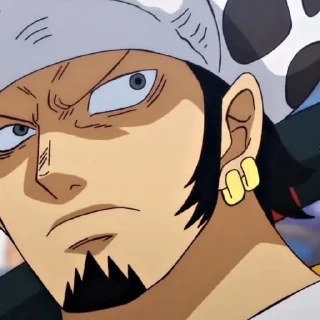 🍙-<< Trafalgar Law \\ @fckmne, Telegram Sticker