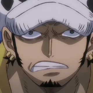 🍙-<< Trafalgar Law \\ @fckmne, Telegram Sticker