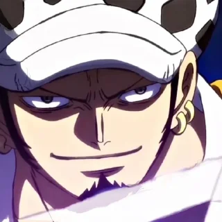 🍙-<< Trafalgar Law \\ @fckmne, Telegram Sticker