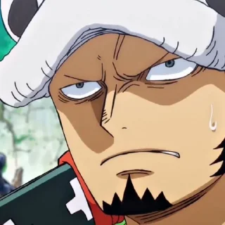 🍙-<< Trafalgar Law \\ @fckmne, Telegram Sticker