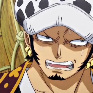 🍙-<< Trafalgar Law \\ @fckmne, Telegram Sticker