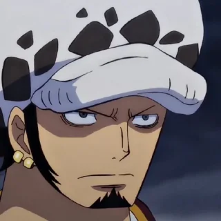 🍙-<< Trafalgar Law \\ @fckmne, Telegram Sticker