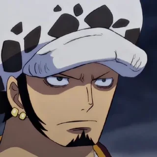 🍙-<< Trafalgar Law \\ @fckmne, Telegram Sticker