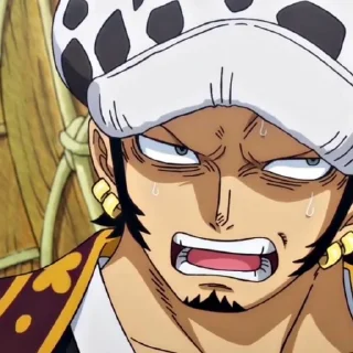 🍙-<< Trafalgar Law \\ @fckmne, Telegram Sticker