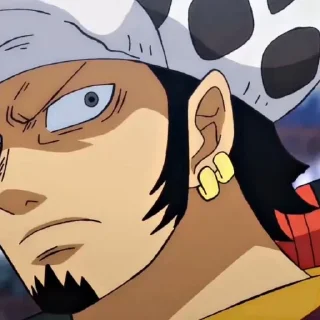 🍙-<< Trafalgar Law \\ @fckmne, Telegram Sticker