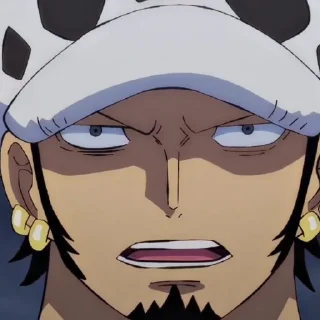 🍙-<< Trafalgar Law \\ @fckmne, Telegram Sticker