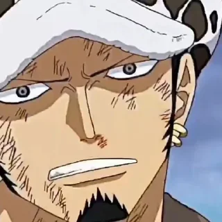 🍙-<< Trafalgar Law \\ @fckmne, Telegram Sticker