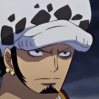 🍙-<< Trafalgar Law \\ @fckmne, Telegram Sticker