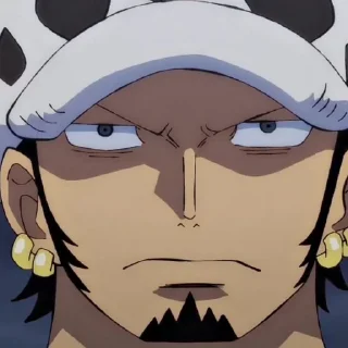 🍙-<< Trafalgar Law \\ @fckmne, Telegram Sticker